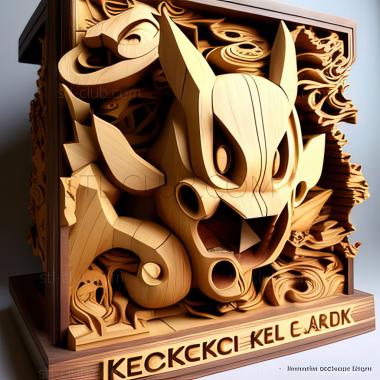 3D model The Kecleon Caper Wheres Kakureon Huge Chaos Created By (STL)